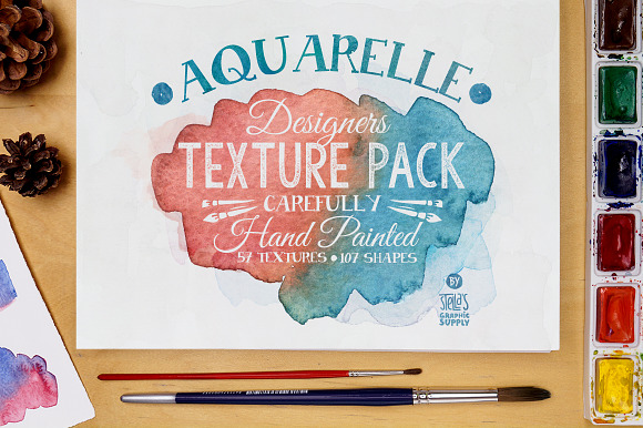 Aquarelle Designers Texture Pack preview 6