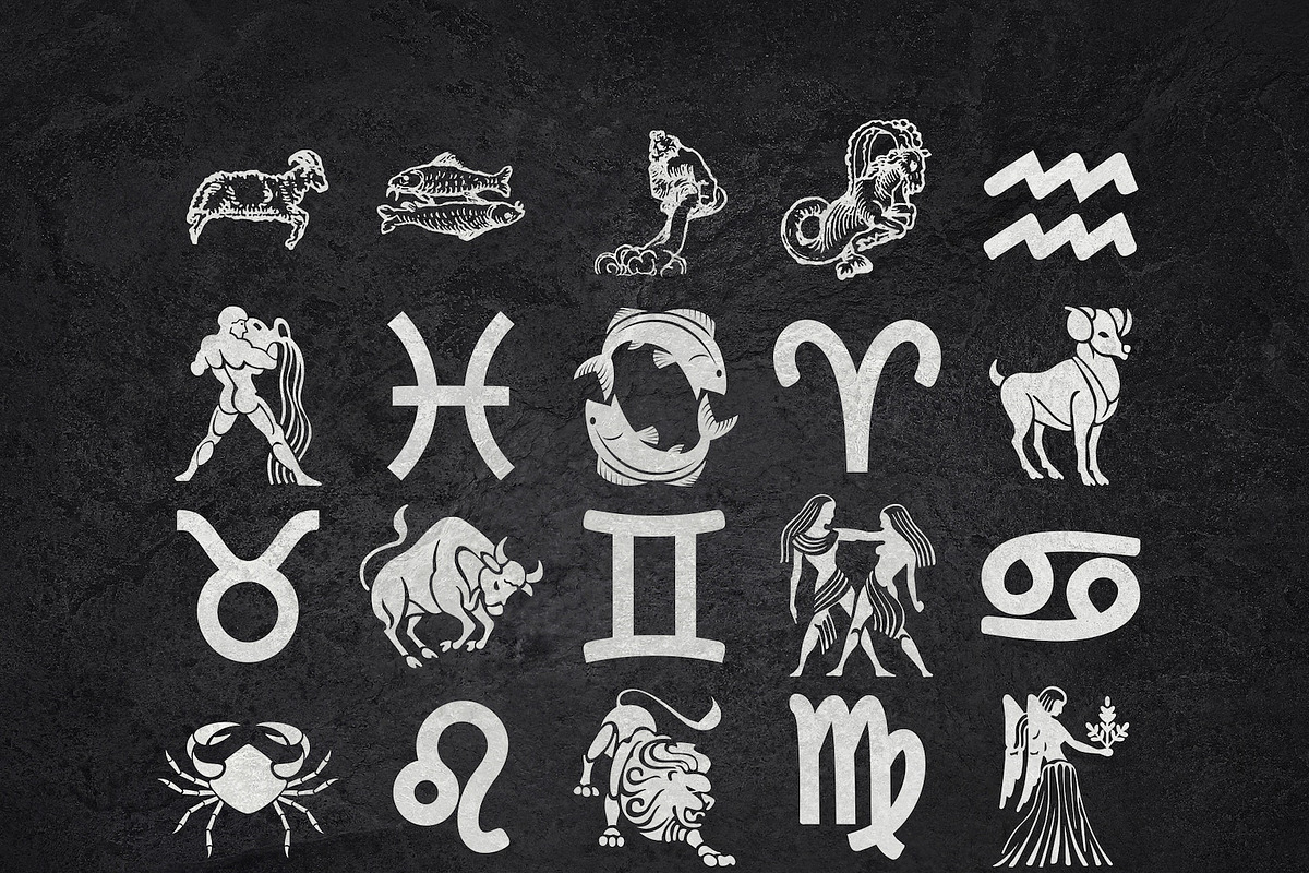 Procreate astrology brushes - stamps, a Brush Add-On by Endete & Mazak brushes (Photo 2 of 10)