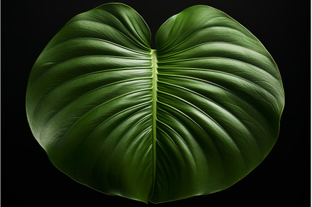 Verdant Monsterra leaf. Generate Ai, a Nature Photo by Ylivdesign