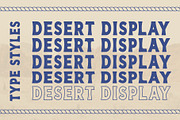 Desert Display | Vintage Font, a Sans Serif Font by NienowBrand (Thumbnail 6 of 9)