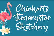 Skyetos Cliplist Bold Handwritten, a Script Font by stylishtype.co (Thumbnail 13 of 20)