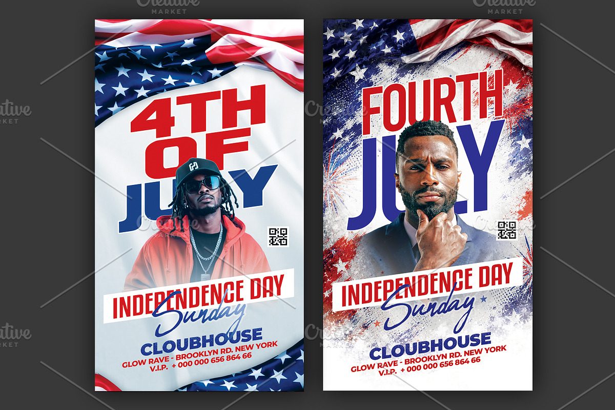 4th july Story flyer Template, a Social Media Template by Artonix (Photo 2 of 4)