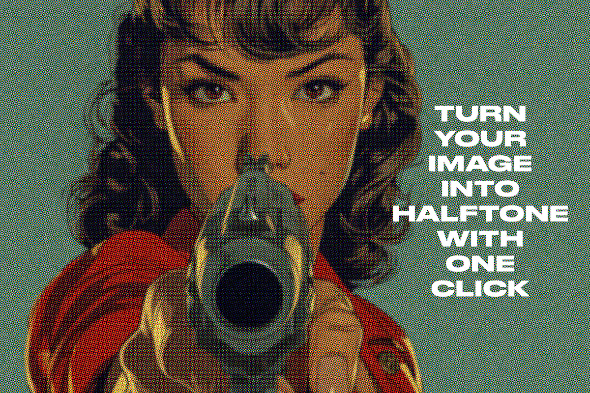 Halftone Maker Actions, an Action Add-On by Alternate Studio (Photo 3 of 9)