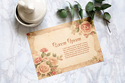 Vintage Floral Border Background, a Texture Graphic by Forhadx5 (Thumbnail 2 of 8)