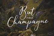 Experiment Brush Script, a Script Font by Dhan Studio (Thumbnail 5 of 8)