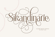 Sikandinarie, a Serif Font by Attract Studio (Thumbnail 18 of 18)