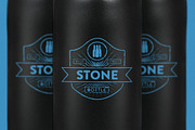 Stone Bottle Mock-Up, a Cups & Container Mockup by Palm Street Creative (Thumbnail 1 of 3)