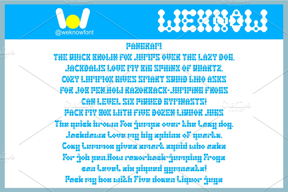 Intergalactic font, a Sans Serif Font by weknow (Photo 6 of 8)