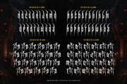 Megaroom typeface, a Blackletter Font by alit design (Thumbnail 12 of 20)