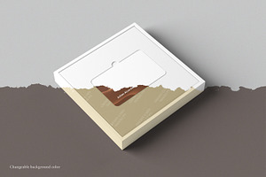 Credit Card With Box Mockups