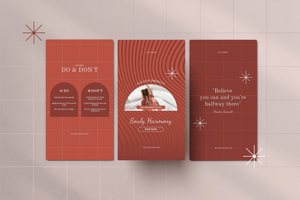 Canva Skincare Instagram Story, a Social Media Template by prajapixels (Photo 3 of 6)