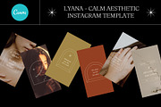 LYANA - Calm Aesthetic IG CANVA, a Social Media Template by Elokka Std. (Thumbnail 9 of 9)