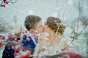 Brushes for Photoshop snow flakes, a Brush Add-On by ColorPhoto (Thumbnail 4 of 5)