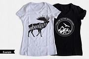 Moose Woodland Vectors & PNG Clipart, an Object Graphic by Leska's Digitals (Thumbnail 7 of 10)