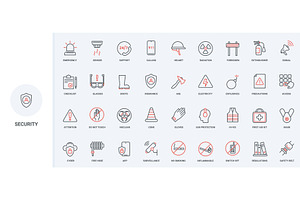 Regulation safe labor icons, an Object Illustration by Lemberg Vector
