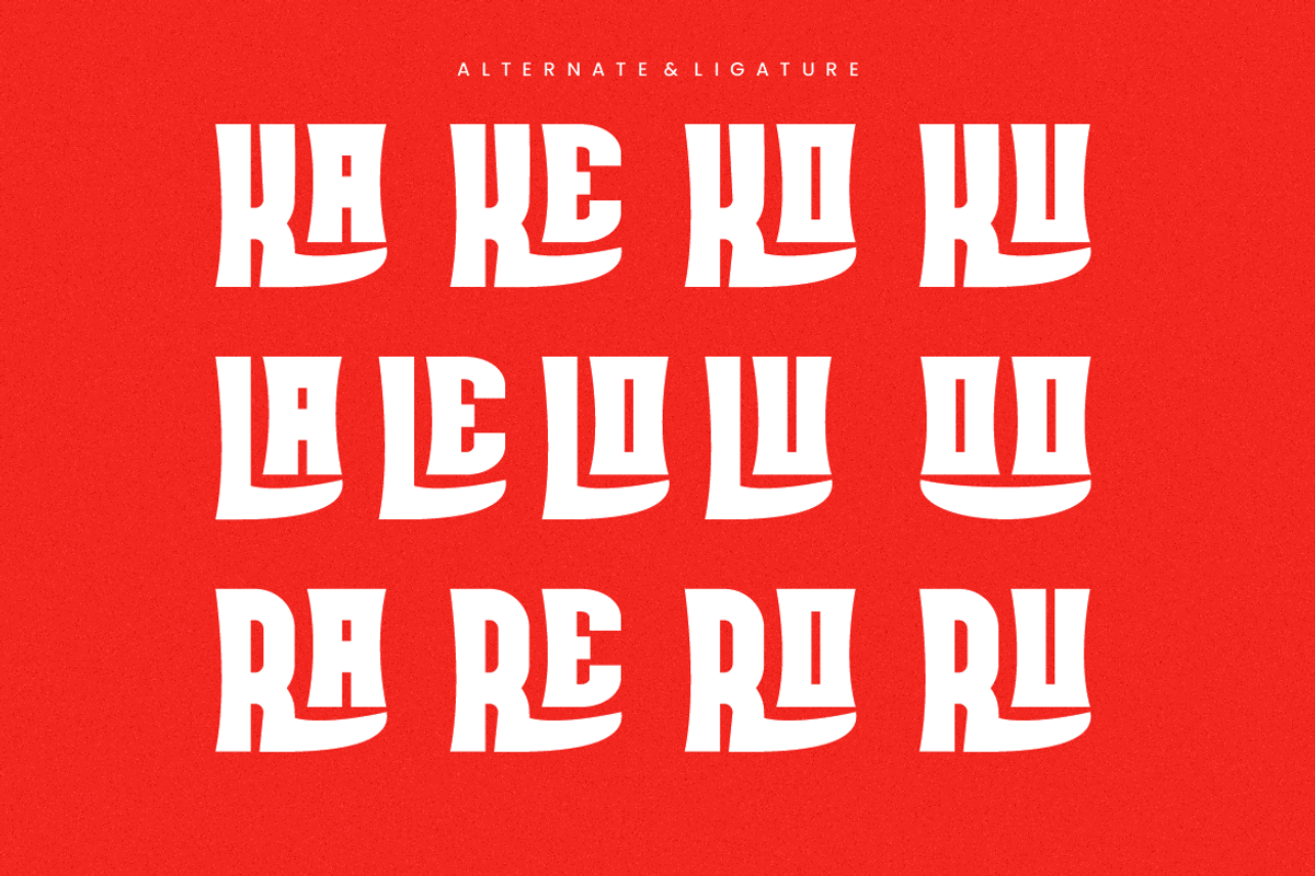 Rook Lanakox - Typeface Font, a Sans Serif Font by QR Design Studio (Photo 6 of 7)