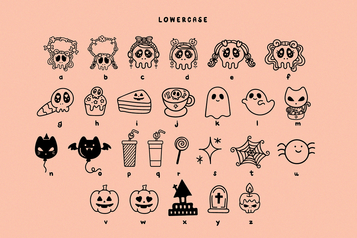Spooky Vibes Handwritten Font, a Handwritten Font by Kanink Studio (Photo 12 of 14)