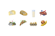 Spoiled Foods, a Food Illustration by Deemak Daksina (Thumbnail 1 of 3)