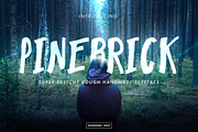 Pinebrick Typeface, a Font by Gumico Studio. (Thumbnail 1 of 5)