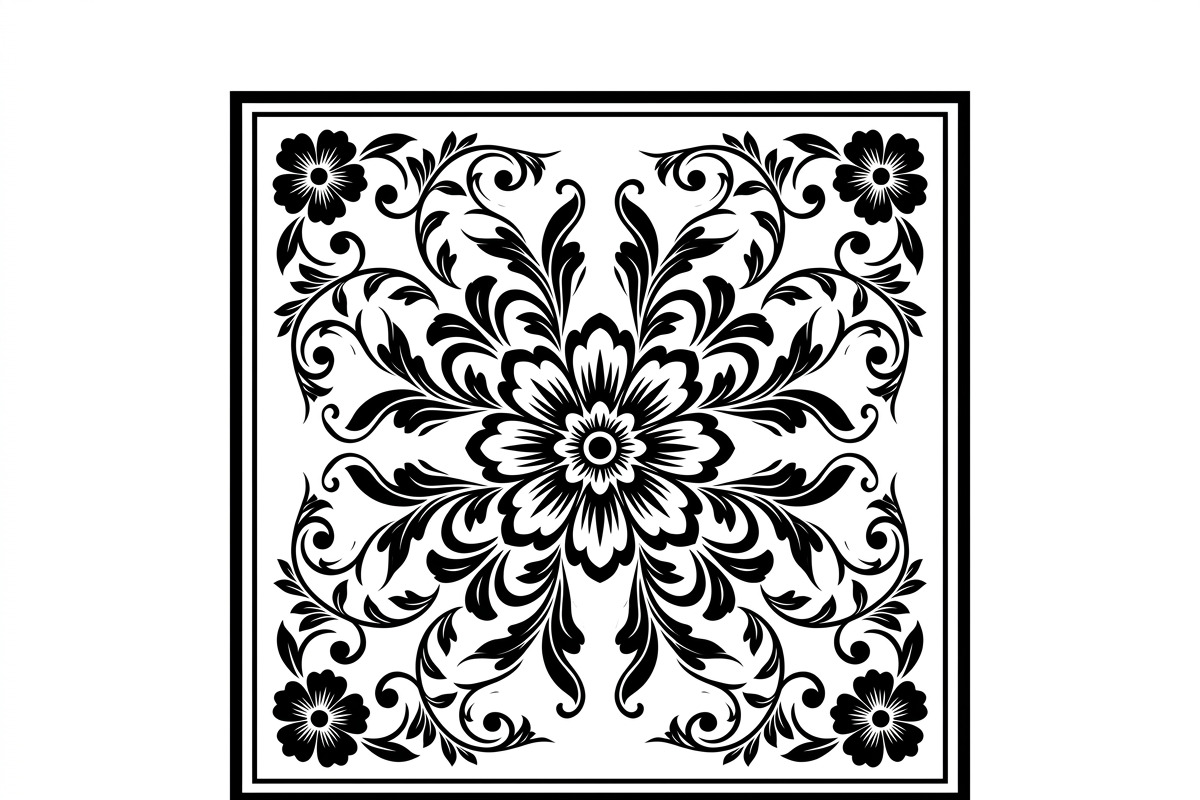 50 Elegant Floral Ornament Bundle, a Decorative Illustration by Amazin_art (Photo 5 of 42)