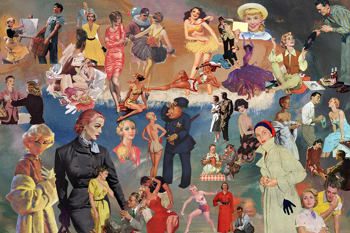 400+ Vintage Collage Bundle, an Object Graphic by Lilithcollageart (Photo 9 of 11)
