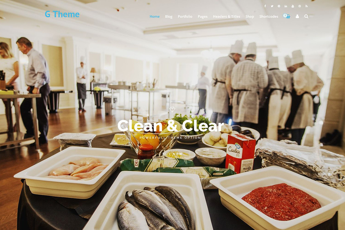G Theme - Multi-purpose WP Theme, a WordPress Template by SaufThemes (Photo 2 of 12)