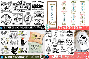 Mega Spring SVG Bundle