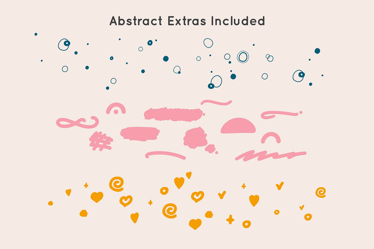 HUMOR playful font family, a Script Font by Anna Zakharchenko (Photo 20 of 21)