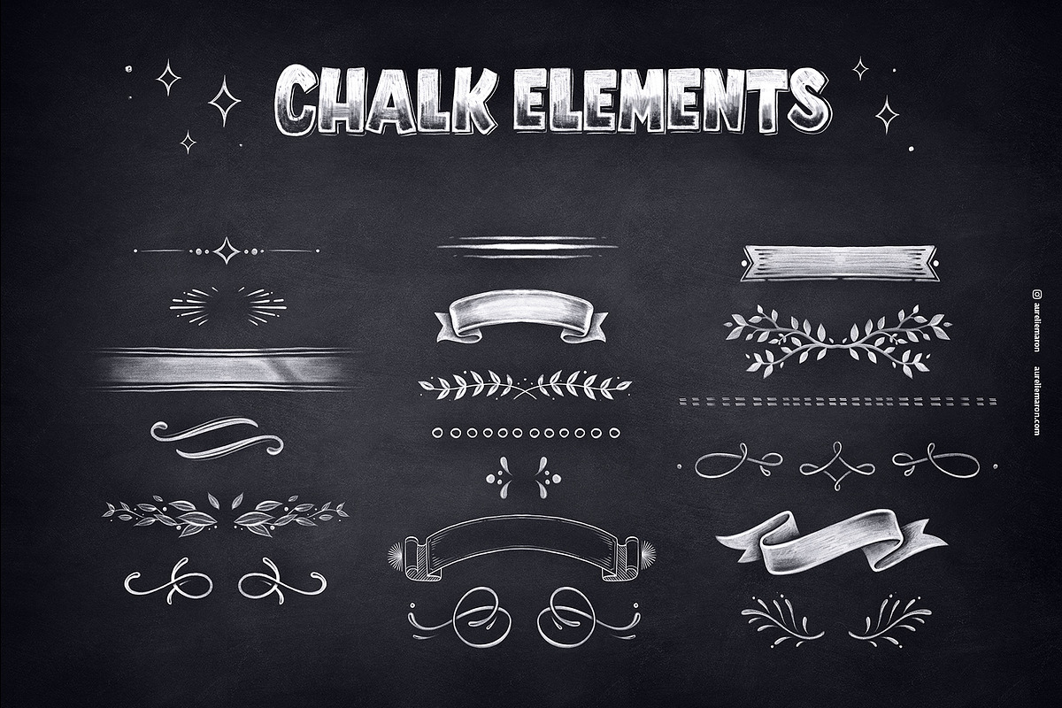 Chalk Lettering Toolkit – Procreate, a Brush Add-On by Aurelie Maron (Photo 6 of 8)