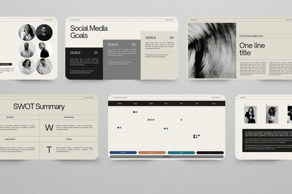 Modern Marketing Strategy, a Presentation Template by Pani Temp. (Photo 11 of 13)