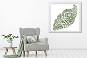 Mermaid Mandala SVG Bundle, an Animal Illustration by OldMarket Designs (Thumbnail 8 of 10)