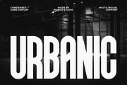 Urbanic - Urban Condensed Sans Font, a Sans Serif Font by Pian45 Studio (Thumbnail 1 of 8)