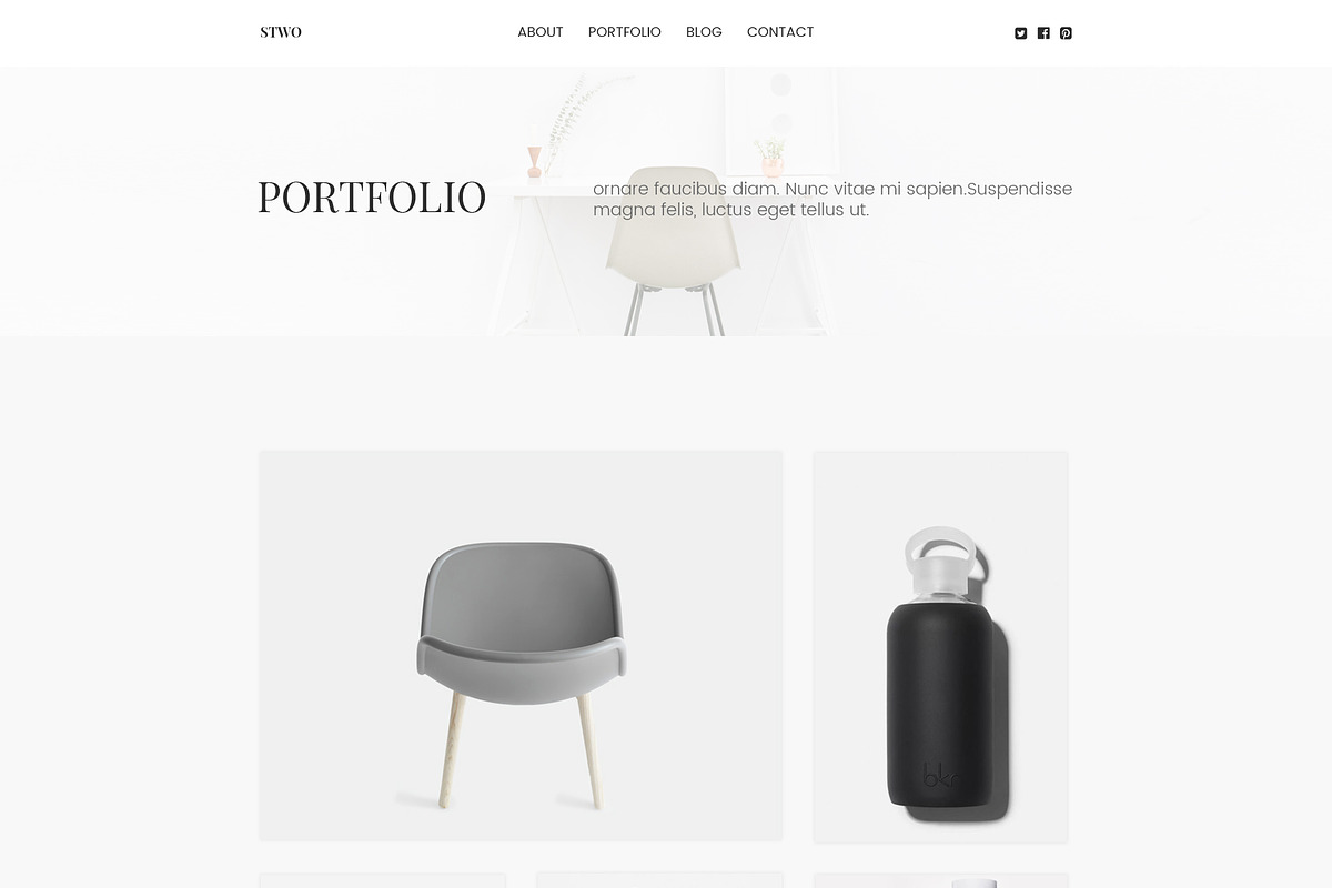 STWO-Creative Agency PSD Template, a Websites & App Template by temRam (Photo 3 of 6)