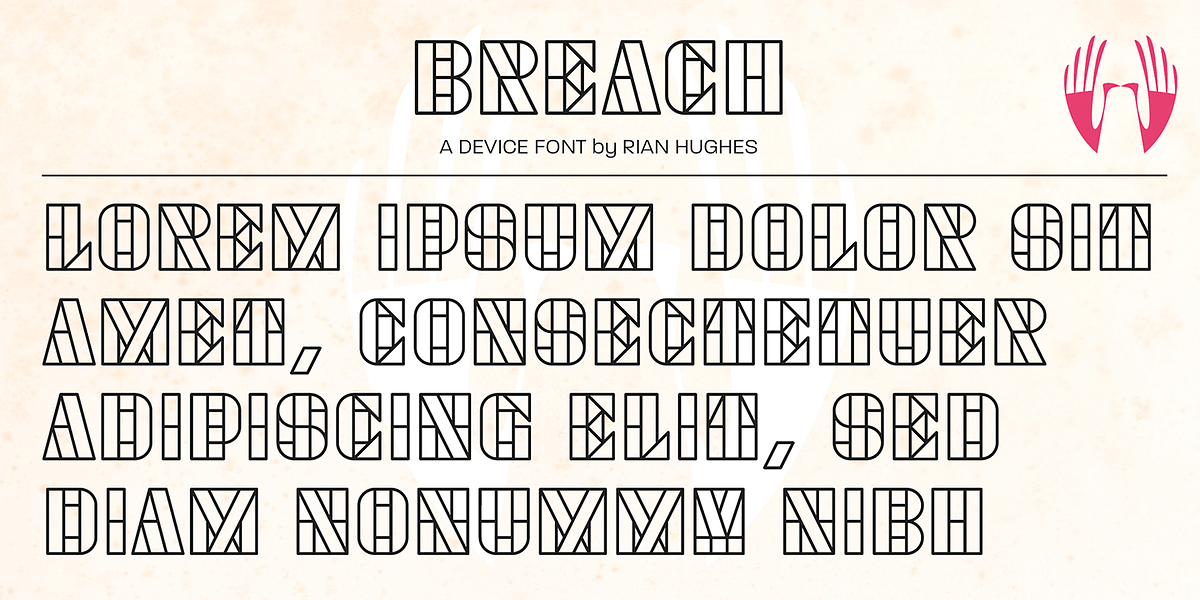 Breach, a Sans Serif Font by Device (Photo 5 of 6)