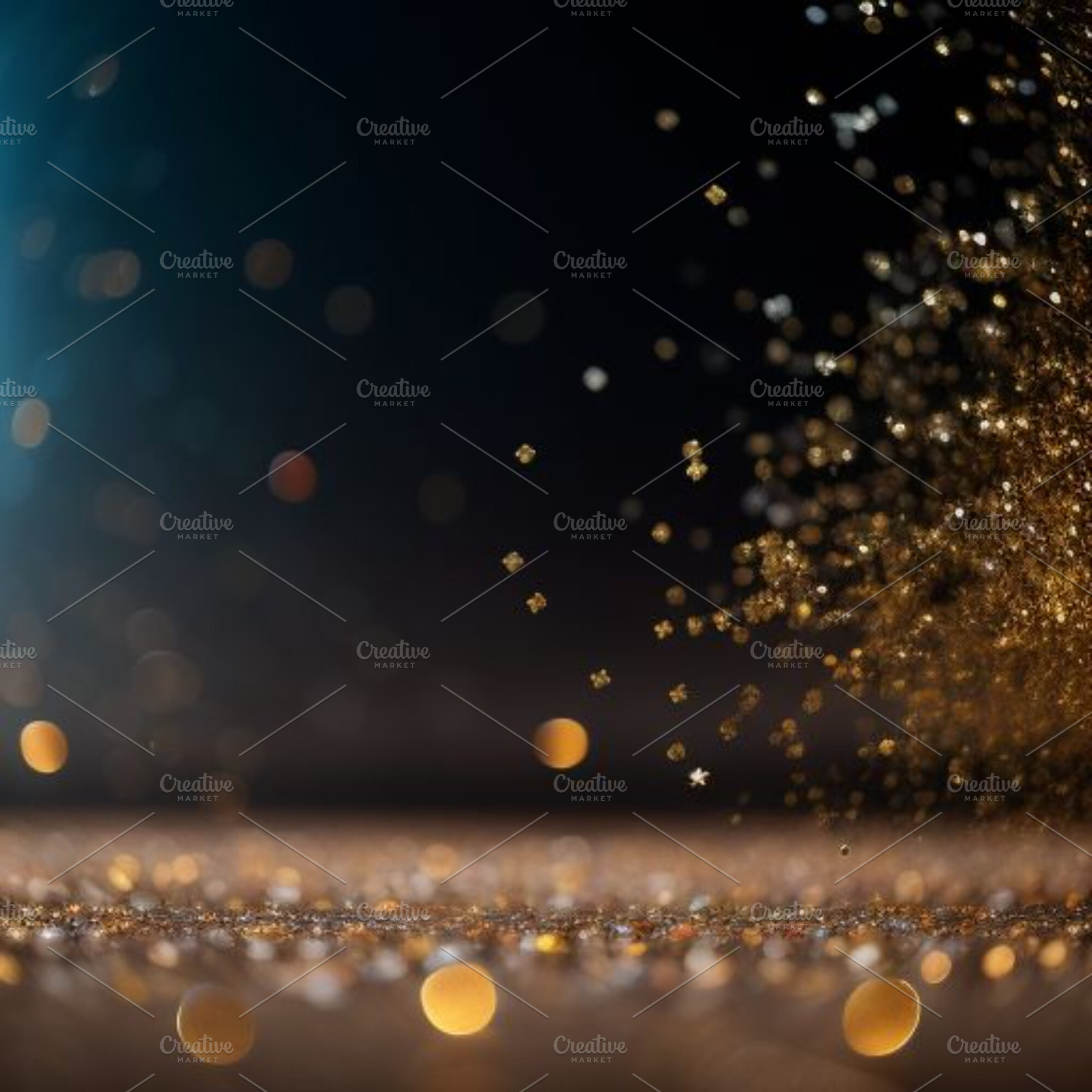 Glitter bokeh art background, an Abstract Photo by ComfortQ