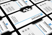 Corporate Business Card CM089, a Business Card Template by annozio (Thumbnail 4 of 4)