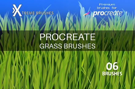 Procreate Grass Brushes!