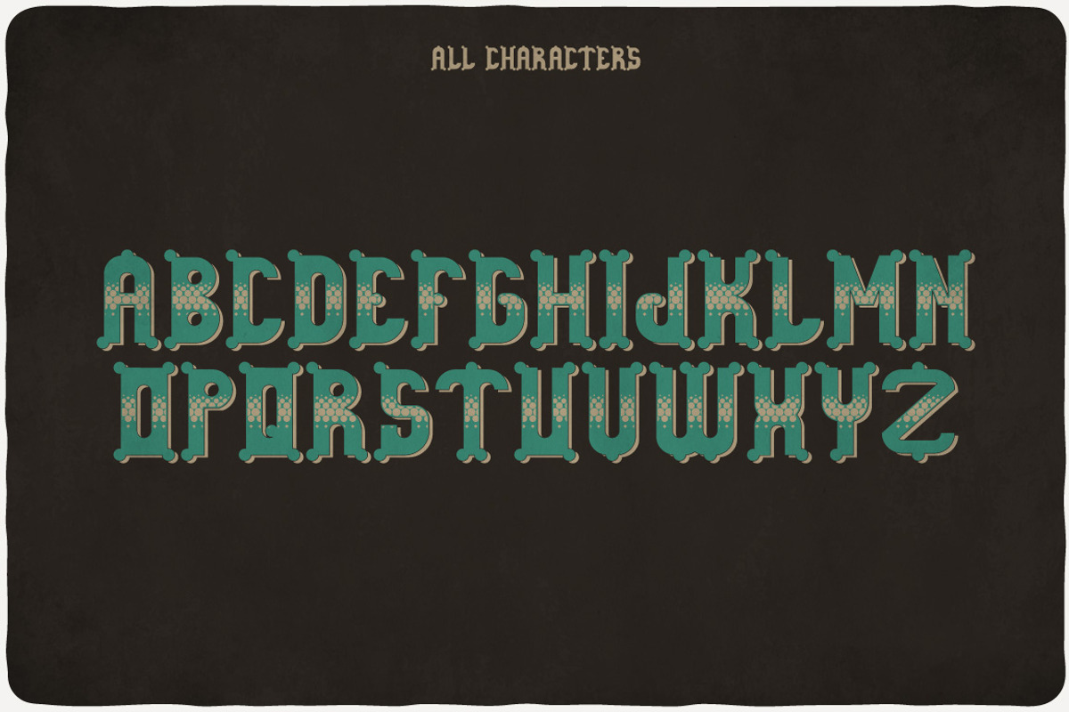 Tequila Typeface preview 2