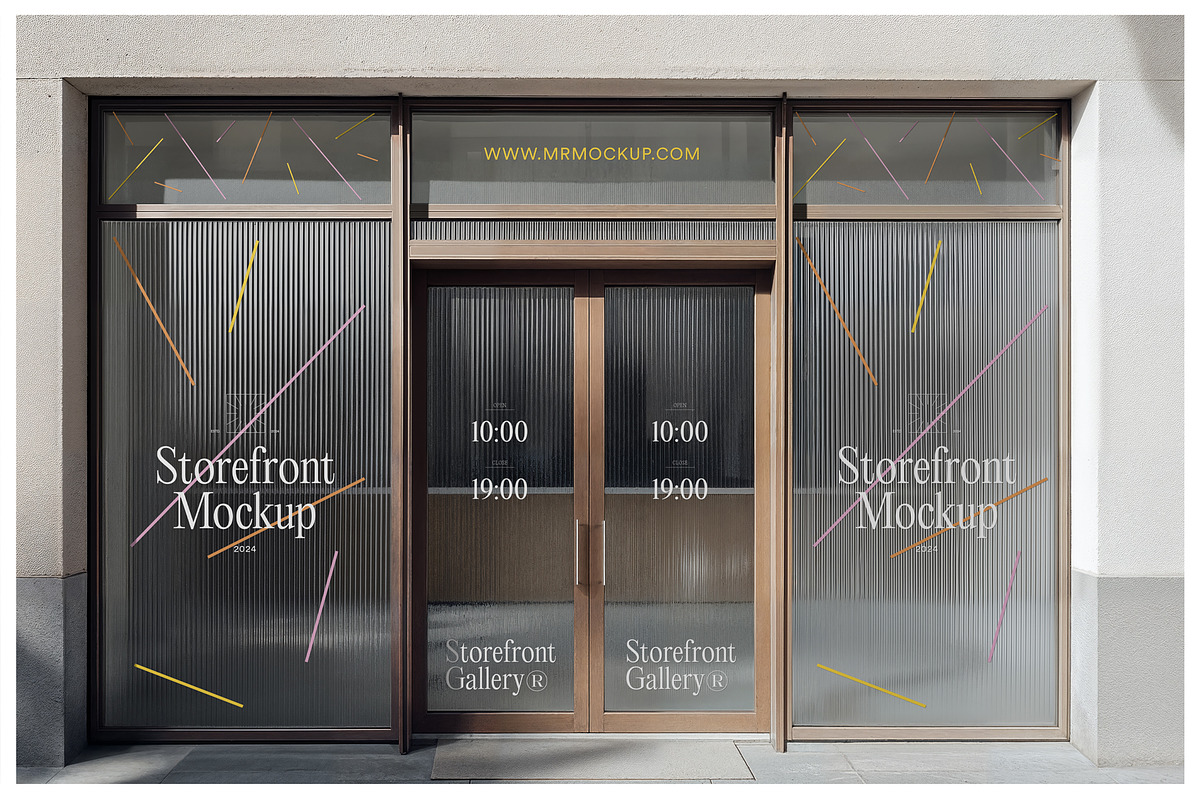 Storefront Mockups - Window Mockups, an Advertising Mockup by Mr.Mockup™ (Photo 17 of 20)