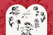 Vintage romance- Valentine's day, a Seasonal Illustration by Pamyatka Shop (Thumbnail 14 of 18)