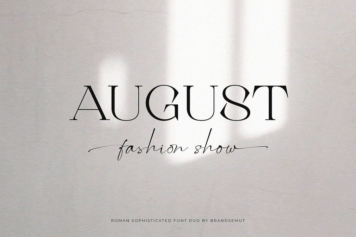 Roman Sophisticated Font Duo, a Serif Font by BrandSemut (Photo 8 of 20)