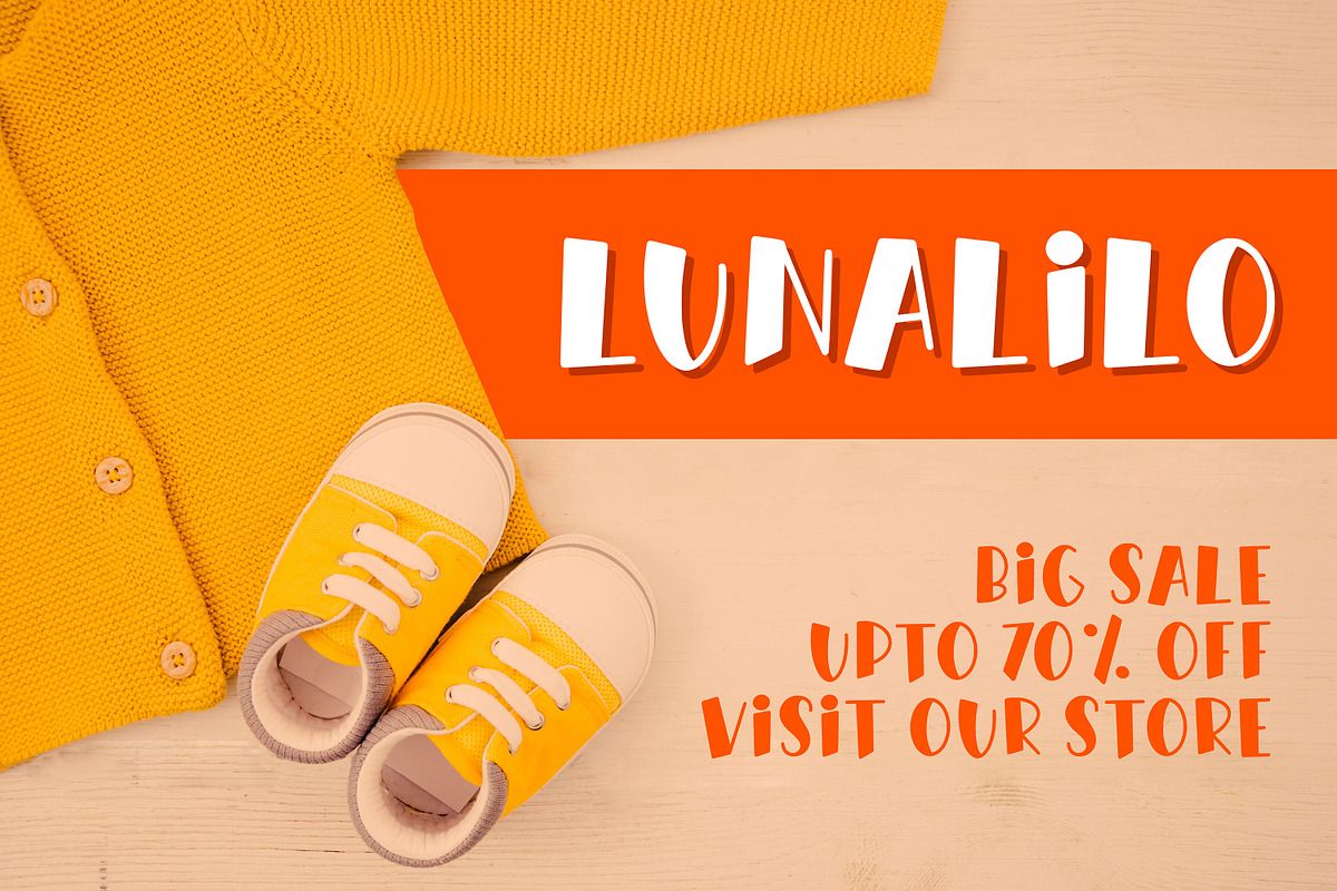 Orange Milk - Simple & Playful Font, a Sans Serif Font by Almarkhatype (Photo 4 of 10)