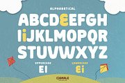 Cigrale - Rounded Playful Font, a Sans Serif Font by Huge Dream Studio (Thumbnail 5 of 11)