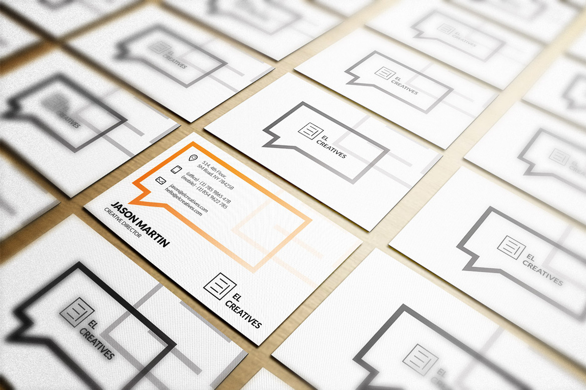 Creative Business Card, a Business Card Template by bouncy (Photo 3 of 4)