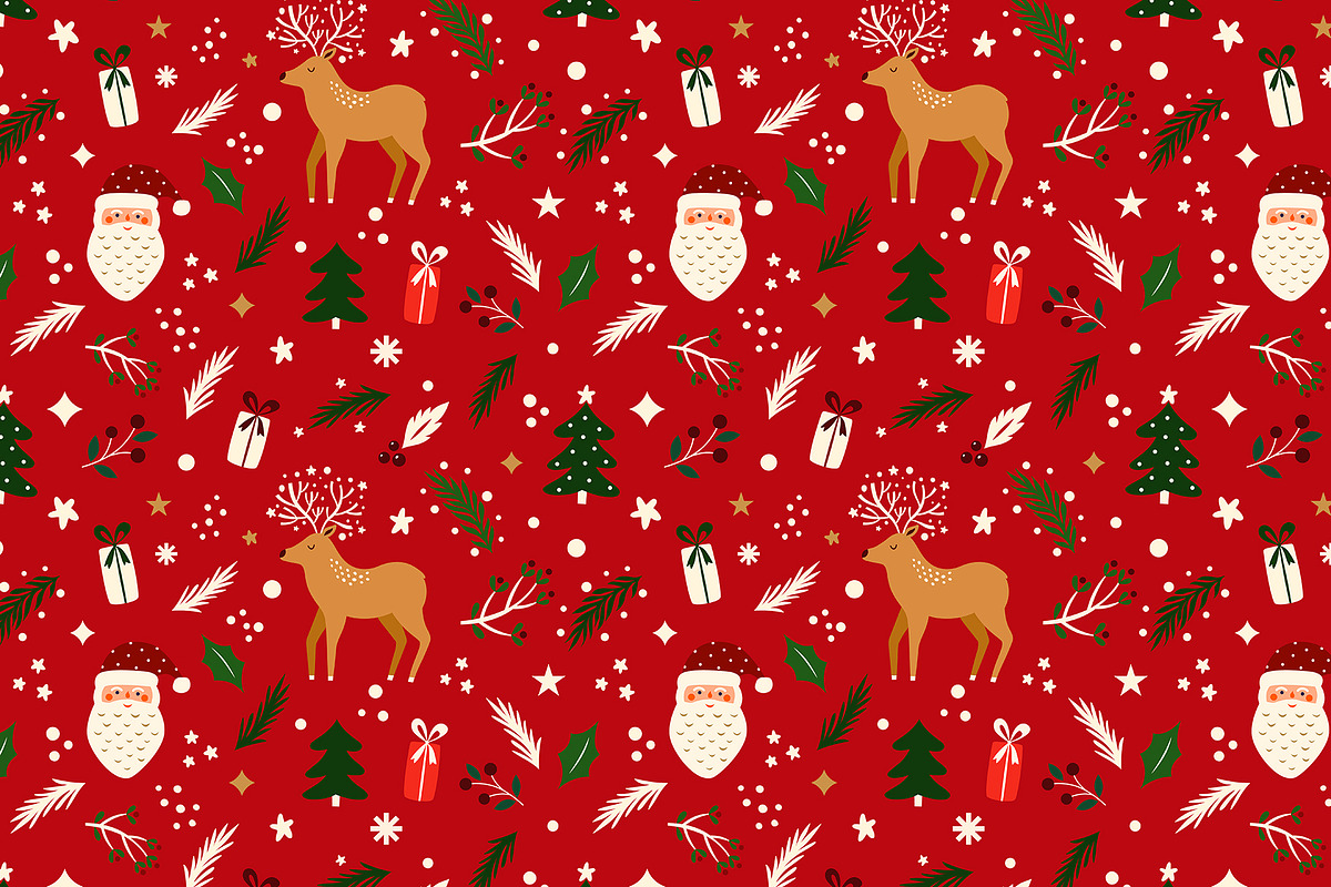 New Year & Christmas collection, a Seasonal Illustration by MoleskoStudio (Photo 34 of 38)