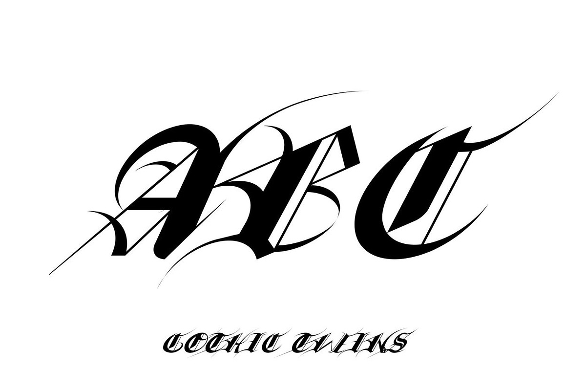 Gothic Twins Font, a Blackletter Font by Yarza Twins (Photo 1 of 7)