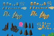 Rock Elements Mega Pack, an Illustration by quicky (Thumbnail 2 of 2)