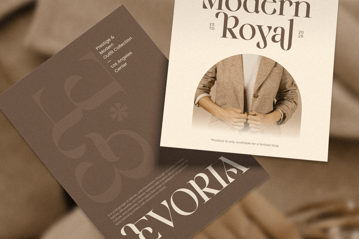 Emira - Unique Luxury Logo Font, a Serif Font by Sensatype (Photo 3 of 12)