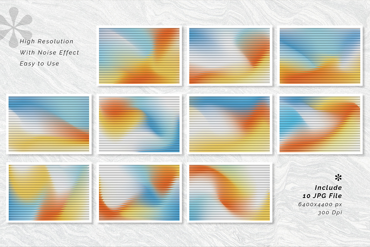Minimalist Fractal Glass Gradient, a Background Graphic by FadeLine Studio (Photo 4 of 4)