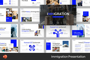 Immigration Powerpoint Templates, a Presentation Template by Fit-tee